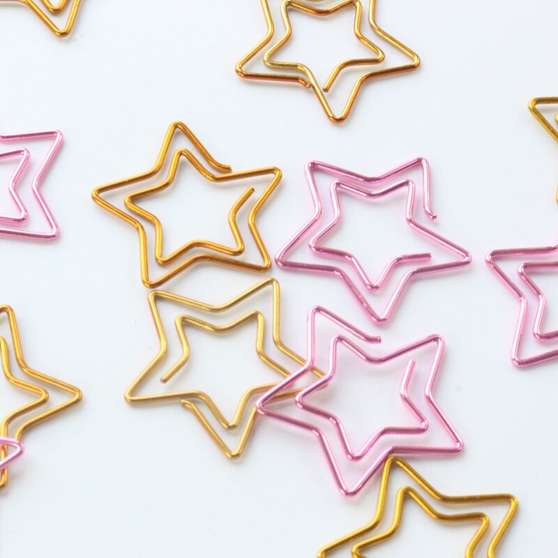 Paper Clips Supplier - New Cute love Heart Design 12pcs