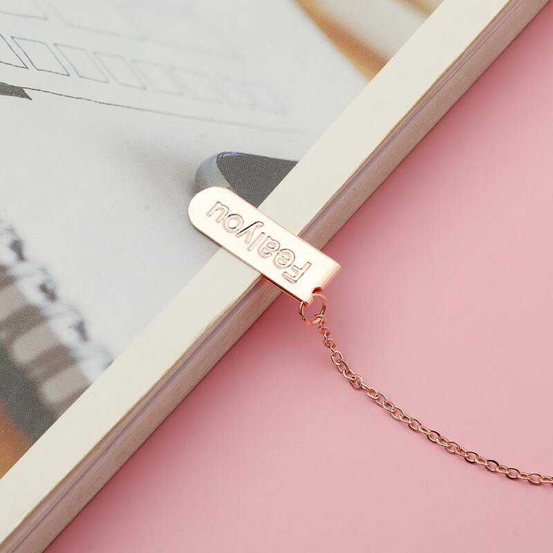 Metal Bookmark Manufacturer - New Cute Candy Dried Flower Leaf