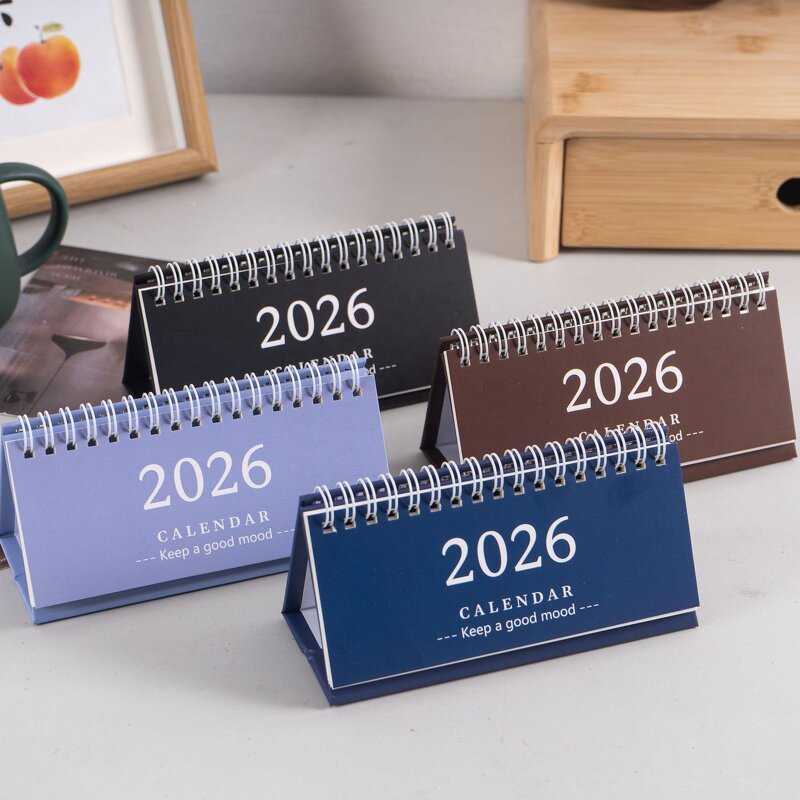 Desk Calendar Supplier - Custom 2026 Mini English Cute Simple