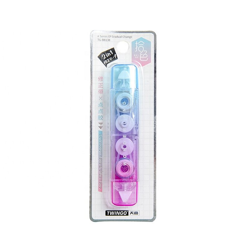Correction Tape Supplier - Wholesale Candy Gradient Double