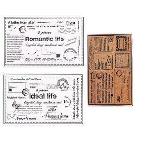 Wooden Stamp Supplier - Decorative Rubber Plants Flowers