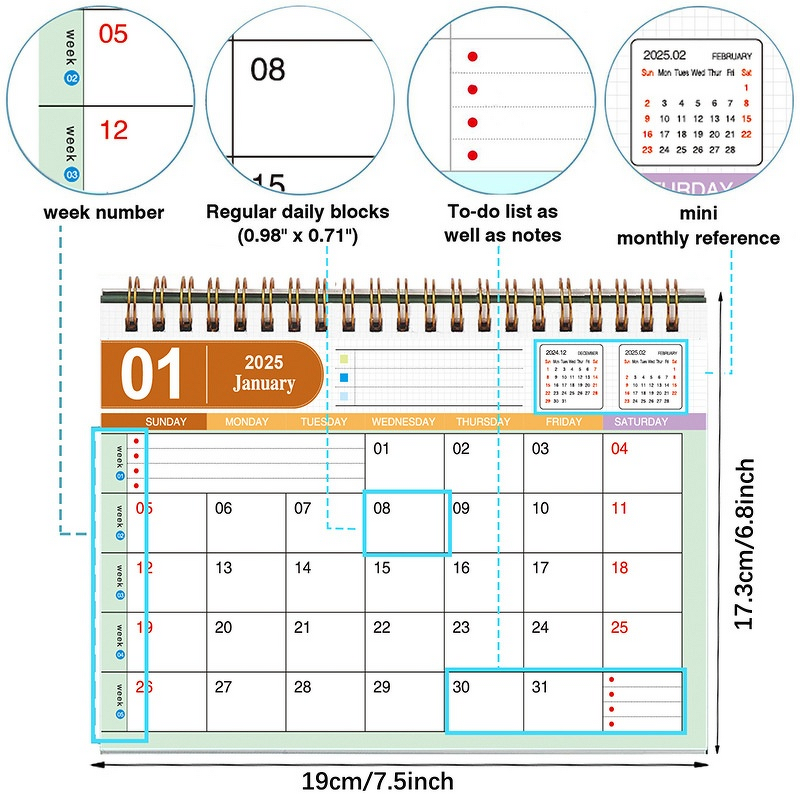 Desk Calendar Manufacturer - Custom Morandi Foil Stamping OEM
