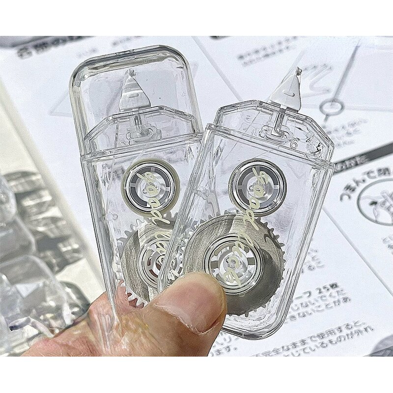 Correction Tape Set Supplier - Custom Transparent Square 6 Pieces