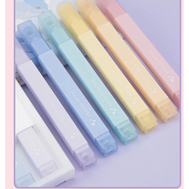 Highlighter Set Manufacturer - Wholesale Macaron Double-head