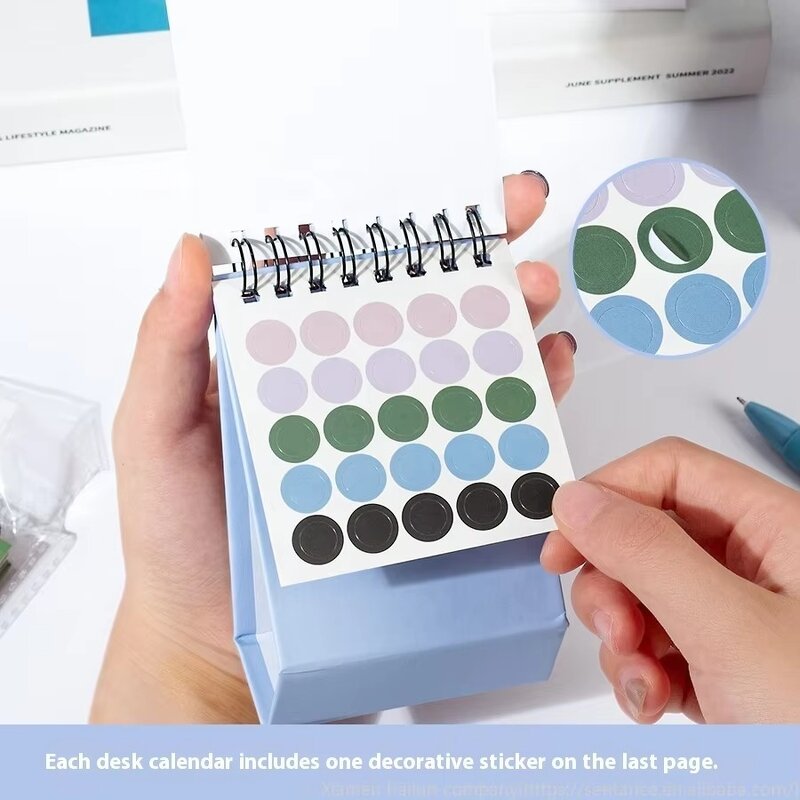 Desk Calendar Supplier - Custom 2026 Mini Morandi Student