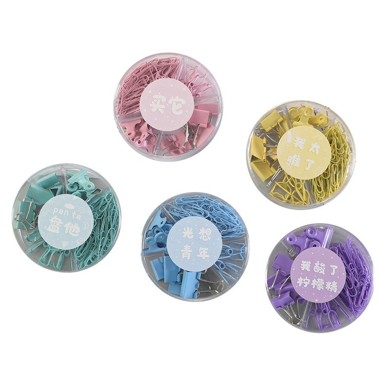 Animal Paper Clip Supplier - 12-Piece Durable Metal Creative