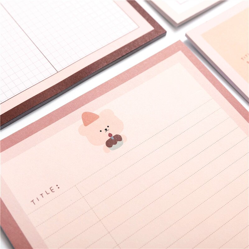 Memo Pad Factory - Creative Cartoon Sweet Portable 80sheets