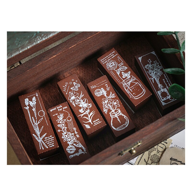 Alphabet Stamps Set Factory - Mini Creative 42-Piece Geometric