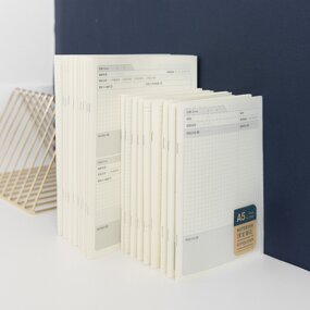 PU Leather Binder Supplier - Macaron 6 Rings A6A5 Customize