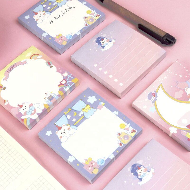 Memo Pad Manufacturer - Creative Cartoon Animal Series 80sheets