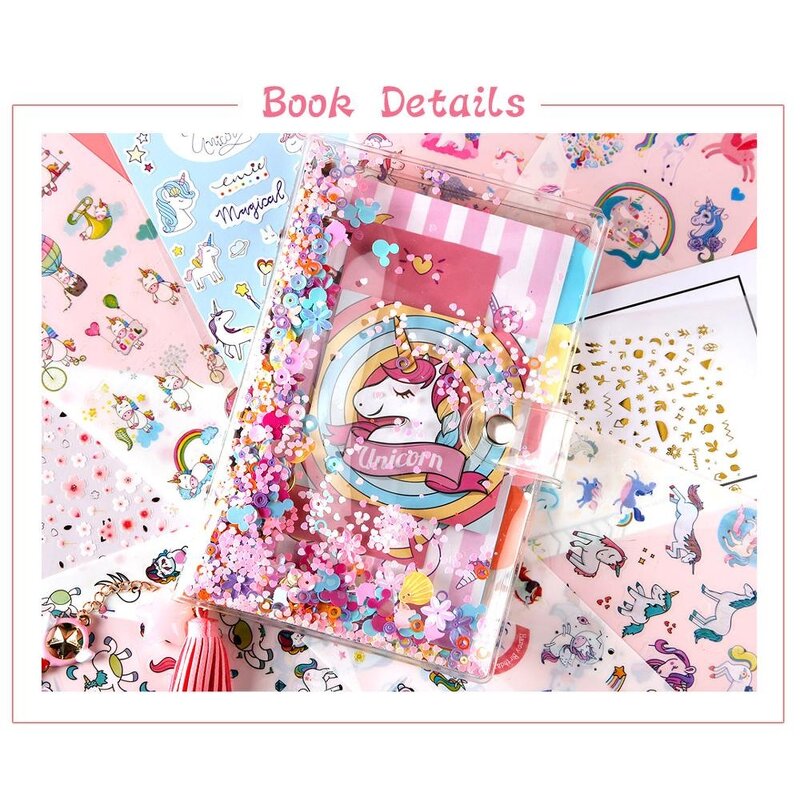 Spiral Notebook Factory - Cute Cartoon Hardcover A5 Refillable