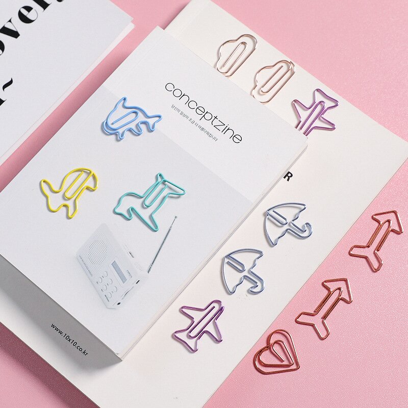 Metal Paper Clips Set Factory - New Cute Creative Multi Hollowed