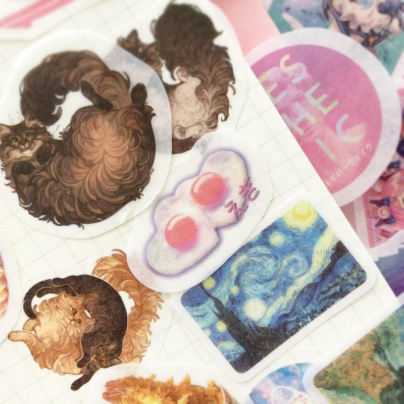 Sticker Label Supplier - Cute Colorful love Dots Tickers