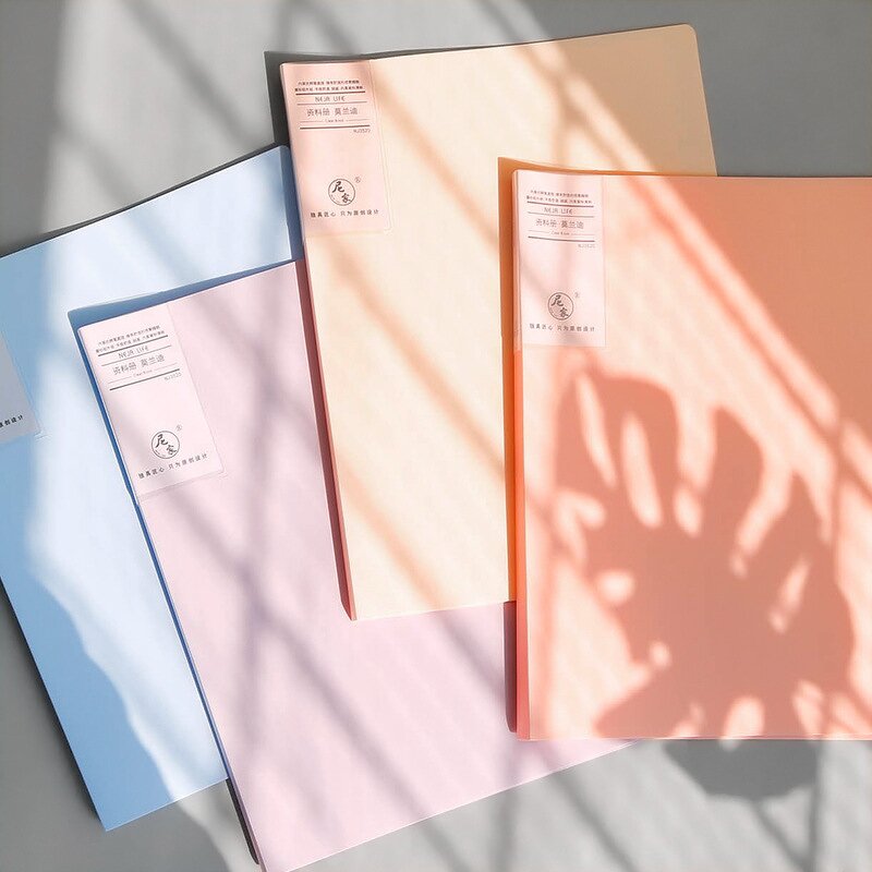 Document Folders Set Supplier - Classic Cute Gradient 5pcs A4