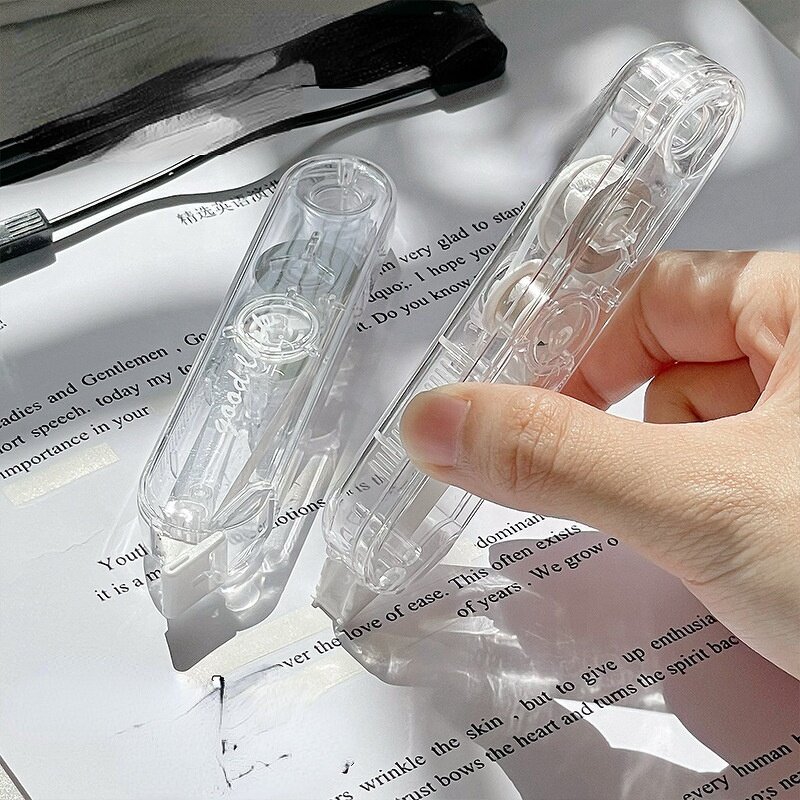 Correction Tape Set Factory - 5pcs Transparent Simple Silent
