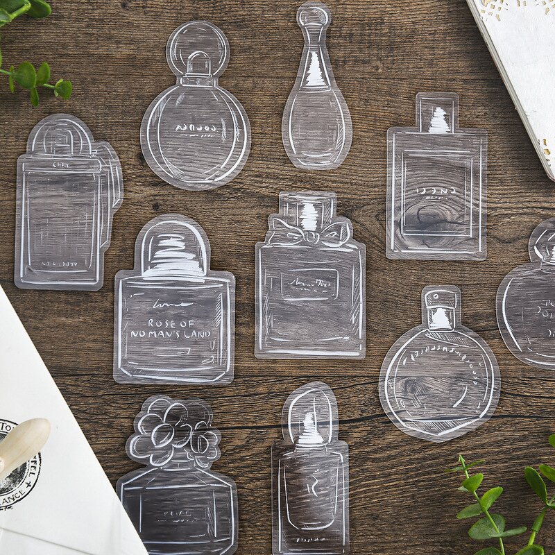 Paper Stickers Set Manufacturer - Vintage Retro Style 12 Sheets