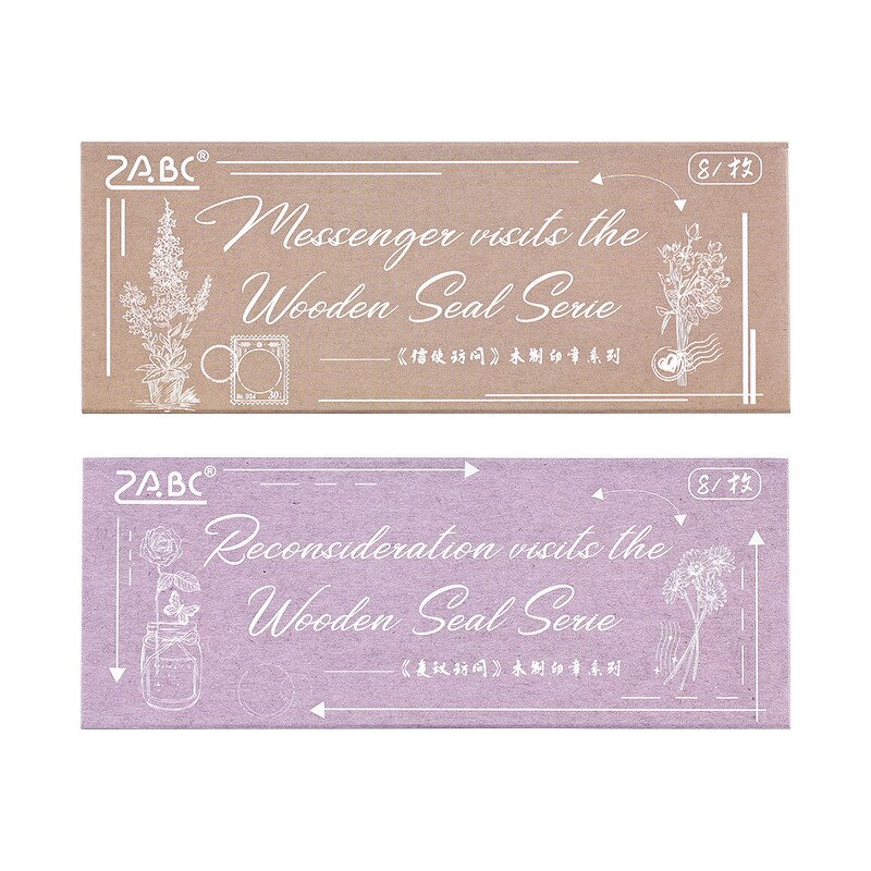 Alphabet Stamps Set Factory - Mini Creative 42-Piece Geometric