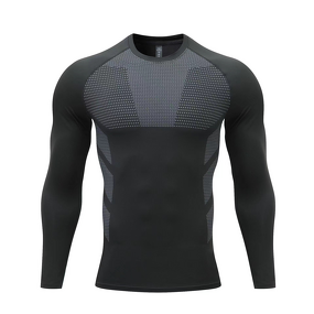Compression T-Shirt Manufacturer - OEM/ODM Custom Men's Quick-Dry Cycling Top