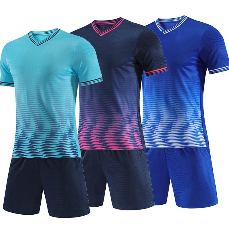 Soccer Jersey Manufacturer - OEM/ODM Custom Team Name Logo Printing V-neck