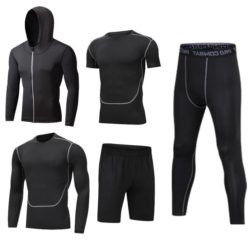Fitness Suit Manufacturer - OEM/ODM Custom Men's Tight Fitting Clothing Set
