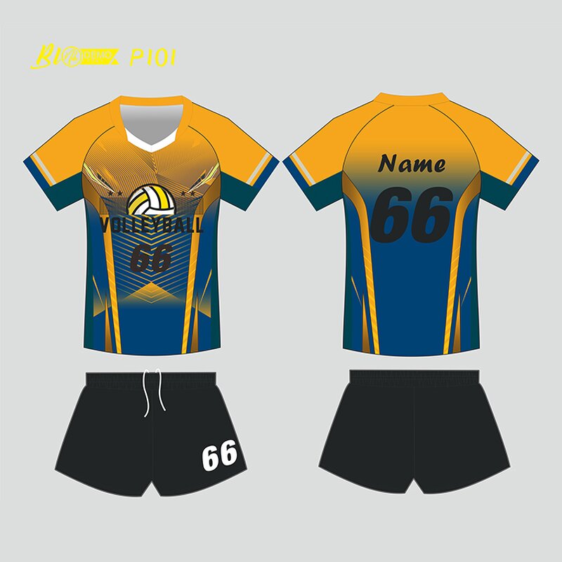 Volleyball Shirts Manufacturer - OEM/ODM Custom Logo Design Sublimation Printed