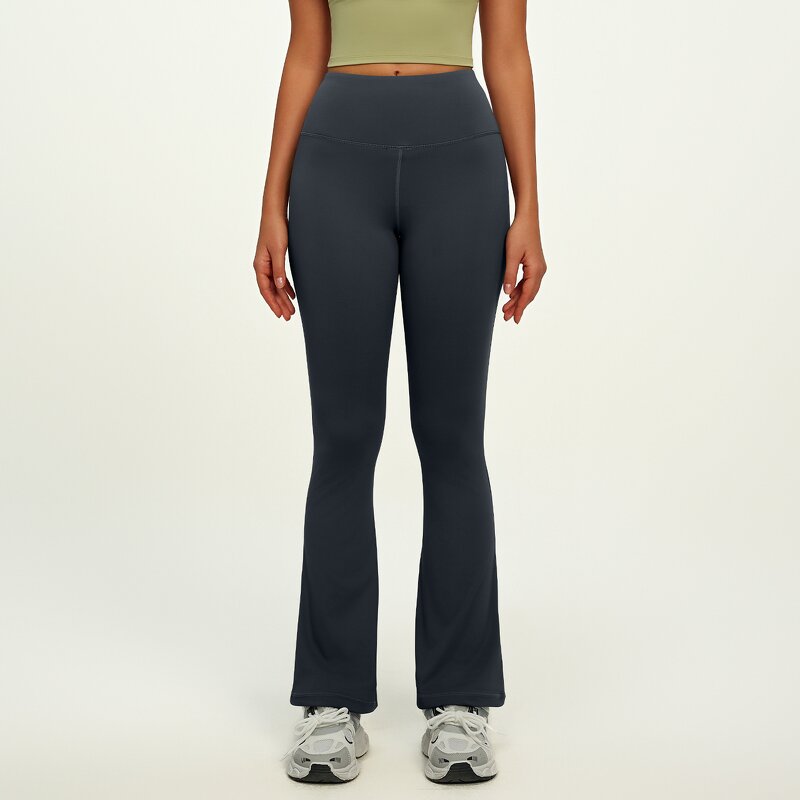 Yoga Pants Manufacturer - OEM/ODM Custom Butt-Lifting Flared Elastic Waist