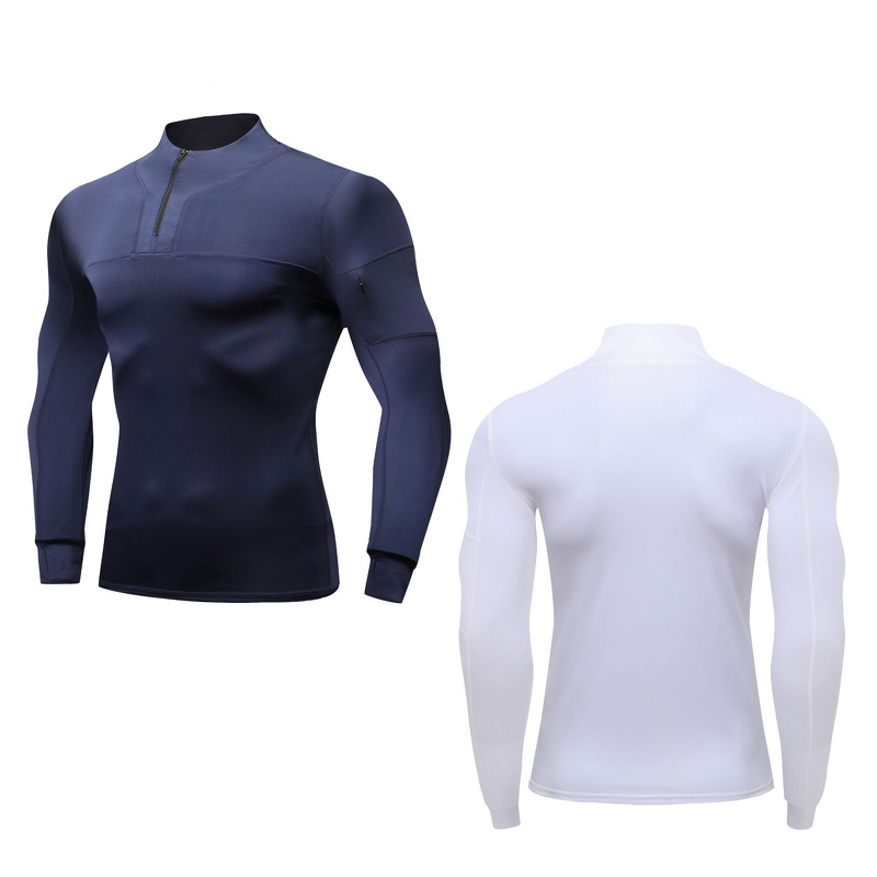 Fitness Clothes Manufacturer - OEM/ODM Custom Men's Stand Collar Sportswear