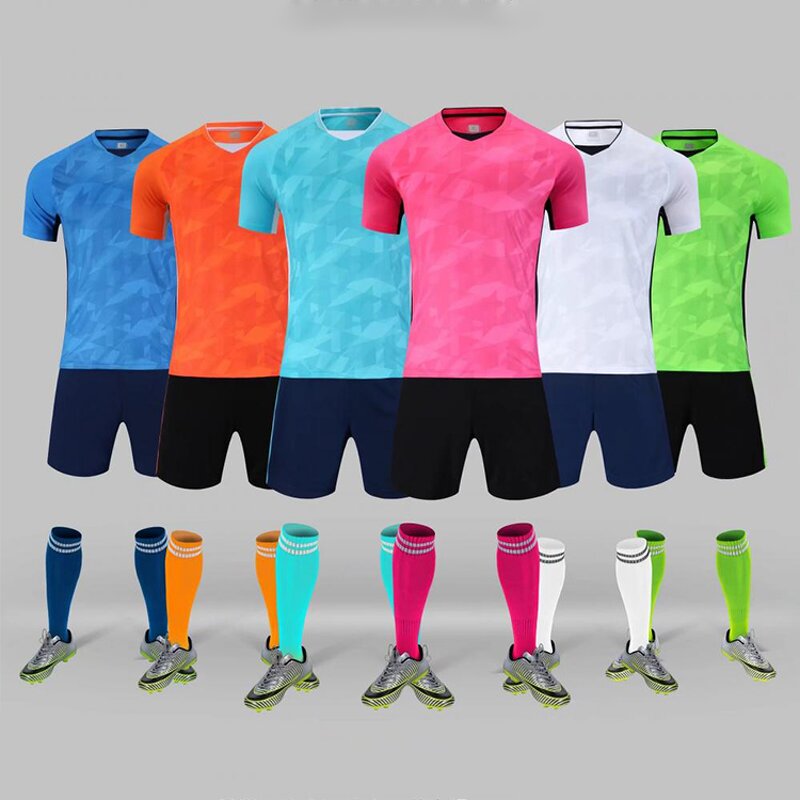 Soccer Training Suit Manufacturer - OEM/ODM Custom Pink Logo Embroidery Set