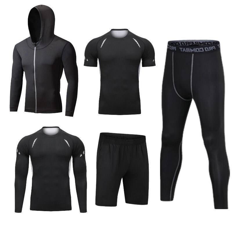 Fitness Suit Manufacturer - OEM/ODM Custom Men's Tight Fitting Clothing Set