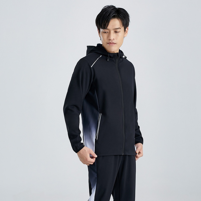 Sports Tops Manufacturer - OEM/ODM Custom Men's Loose Fit Stand Collar