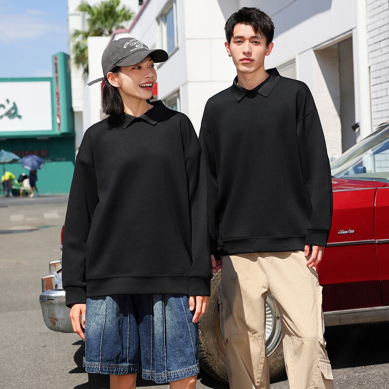 Sports Hoodie Manufacturer - OEM/ODM Custom 440g V-neck Casual Jacket