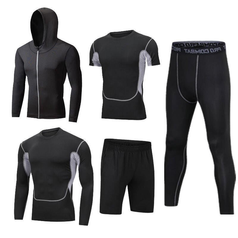 Fitness Suit Manufacturer - OEM/ODM Custom Men's Tight Fitting Clothing Set