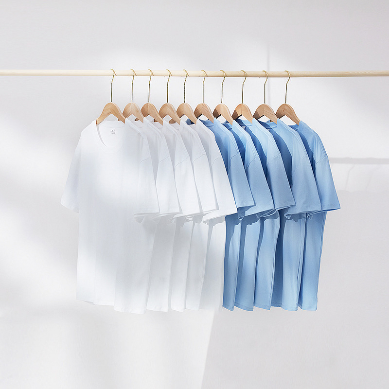 T-shirt Manufacturer - OEM/ODM Custom Short-Sleeved 230g Heavyweight Cotton