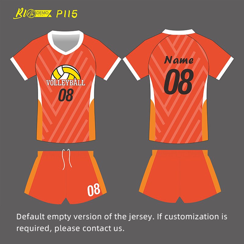 Volleyball Uniform Manufacturer - OEM/ODM Custom Unisex Sports Jersey Set