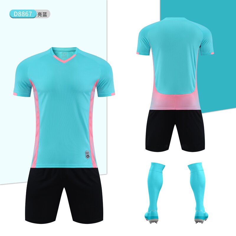 Football Uniform Set Manufacturer - OEM/ODM Custom Breathable V-neck Kits