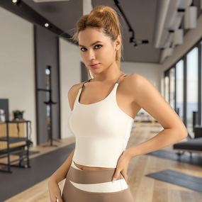 Sports Vest Manufacturer - OEM/ODM Custom Women's Cross Suspender Yoga Vest