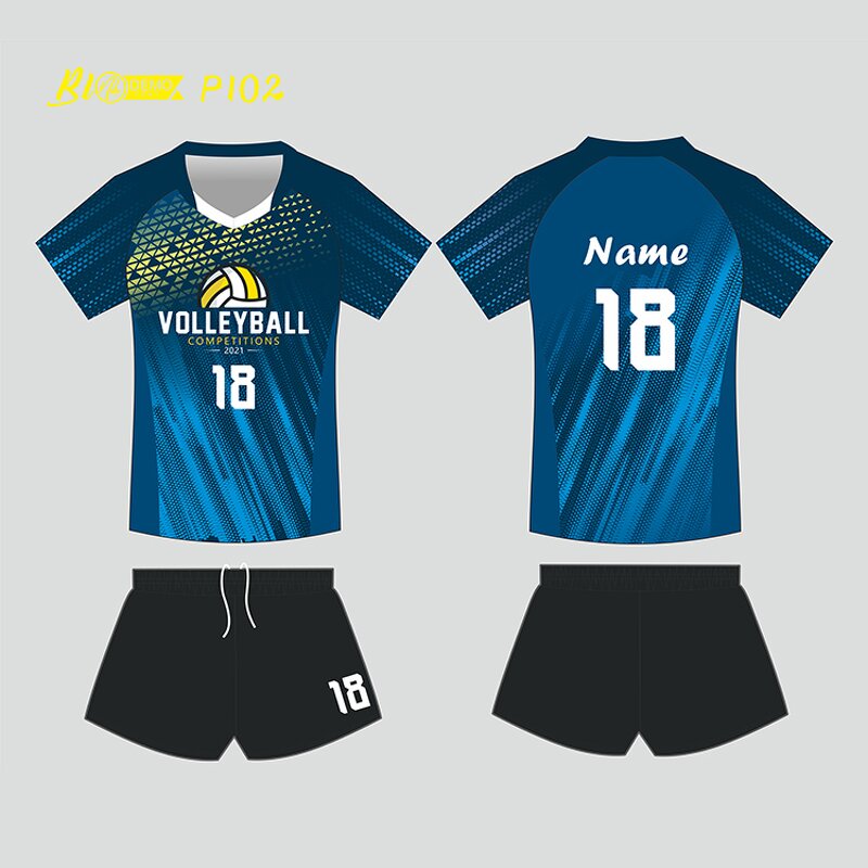 Volleyball Shirts Manufacturer - OEM/ODM Custom Logo Design Sublimation Printed