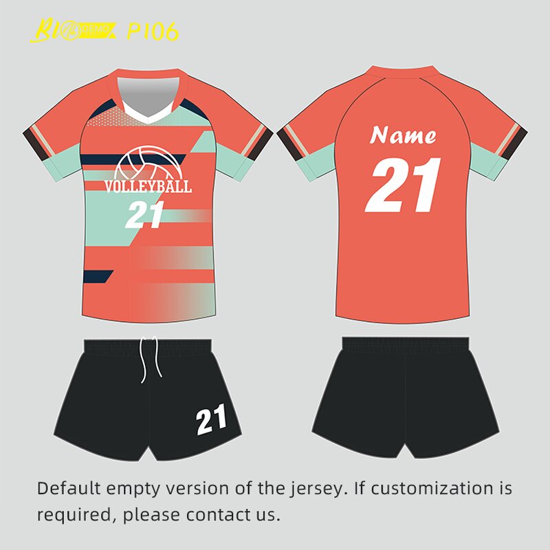 Volleyball Uniform Manufacturer - OEM/ODM Custom Professional Design Women's