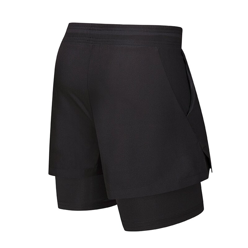 Running Shorts Manufacturer - OEM/ODM Customizable Logo Men's Bilayer Pants