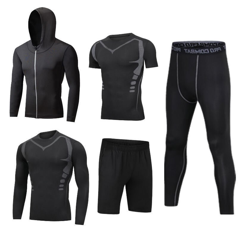 Fitness Suit Manufacturer - OEM/ODM Custom Men's Tight Fitting Clothing Set