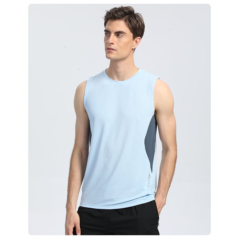 Tank Tops Manufacturer - OEM/ODM Custom Men's Quick Dry Fitness Mesh