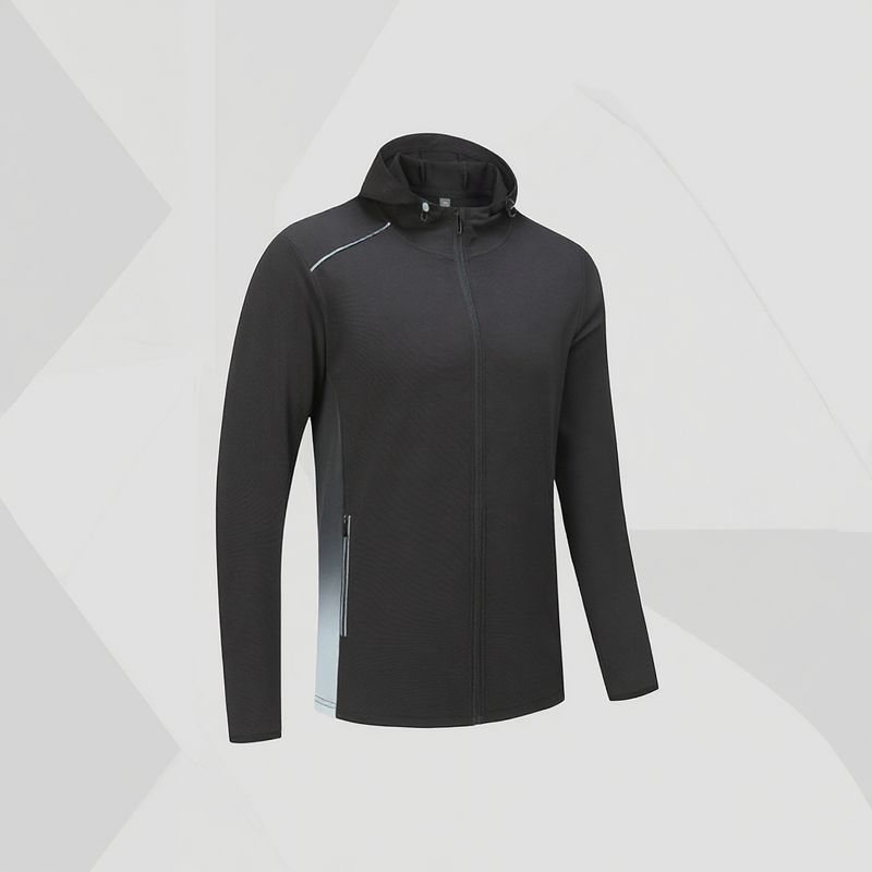 Sports Tops Manufacturer - OEM/ODM Custom Men's Loose Fit Stand Collar