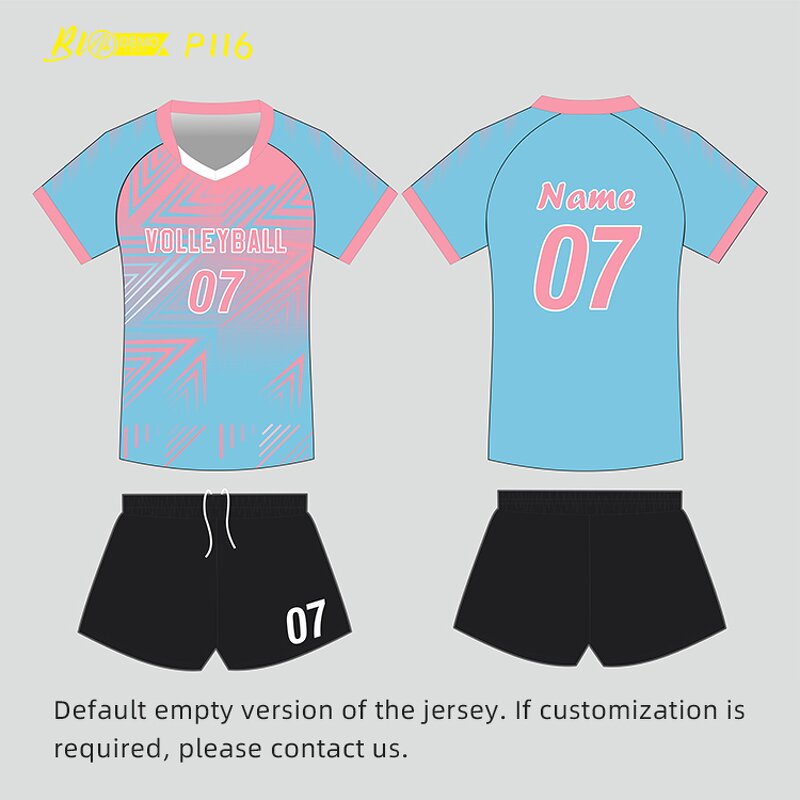 Volleyball Uniform Manufacturer - OEM/ODM Custom Unisex Sports Jersey Set