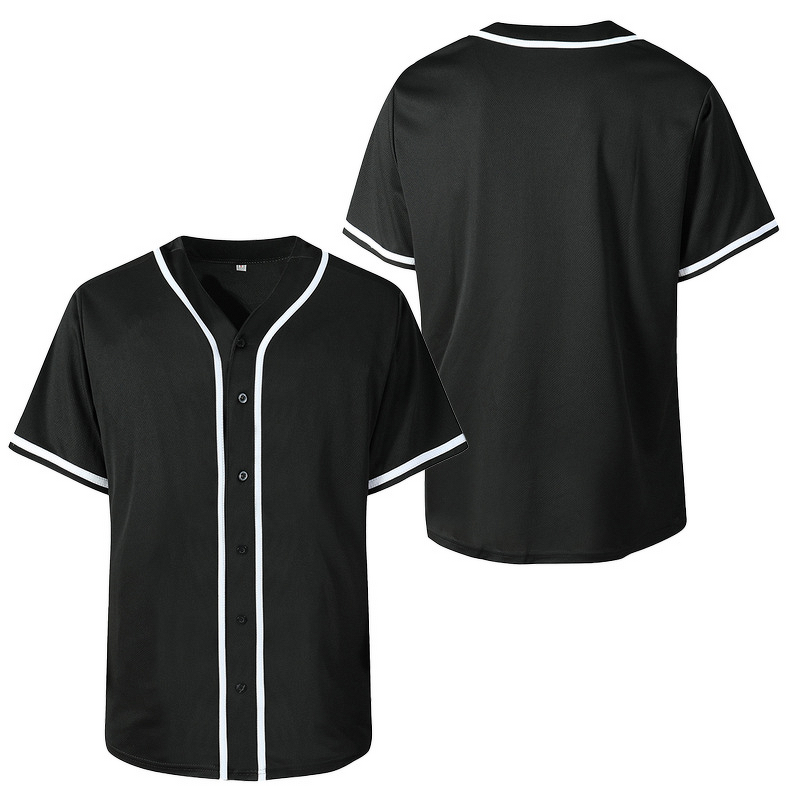 Baseball Jersey Manufacturer - OEM/ODM Custom Quick-Drying Summer Short-Sleeved