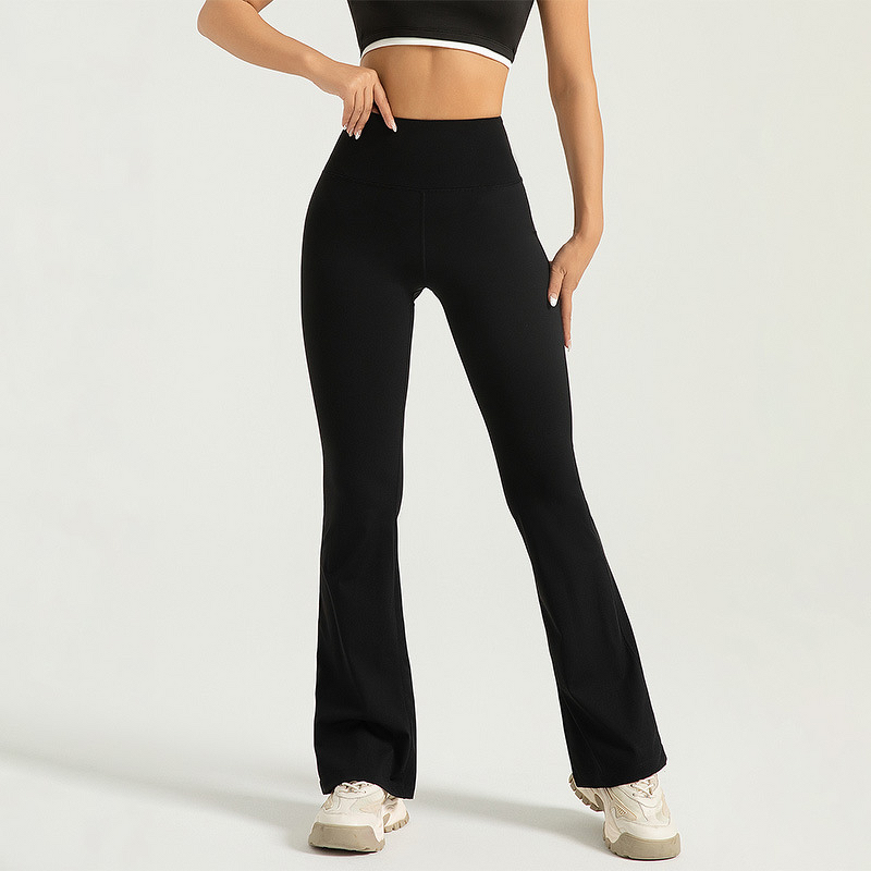 Sports Leggings Manufacturer - OEM/ODM Custom High Waisted Bell Bottom Pants