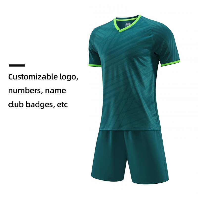 Soccer Jersey Manufacturer - OEM/ODM Custom Breathable Quick Dry V-neck