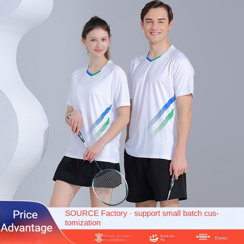 Sports T-Shirt Manufacturer - OEM/ODM Custom Quick-Drying Badminton Table Tennis
