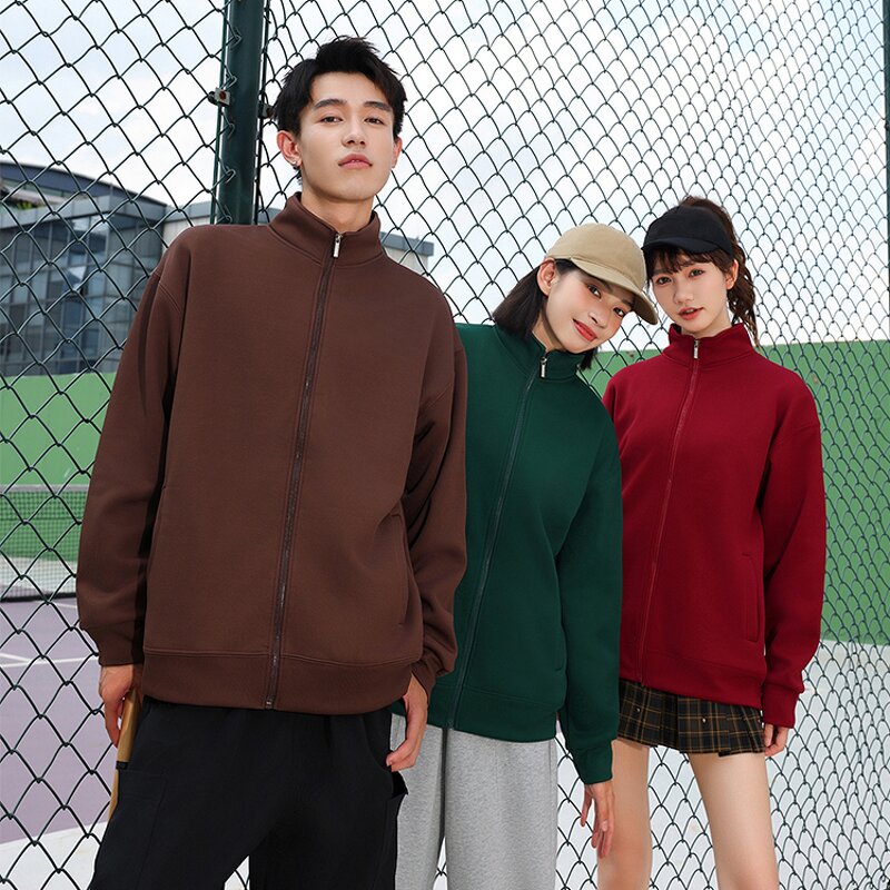 Sports Hoodie Manufacturer - OEM/ODM Custom 450g Stand Collar Digital Printing