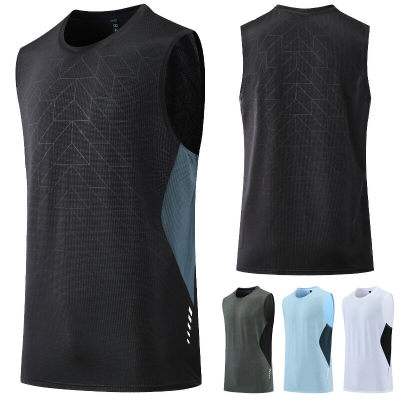 Tank Tops Manufacturer - OEM/ODM Custom Men's Quick Dry Fitness Mesh