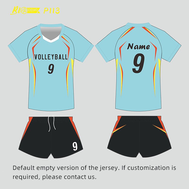 Volleyball Uniform Manufacturer - OEM/ODM Custom Mesh Breathable Sublimation Set